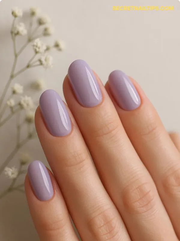 Lavender nails